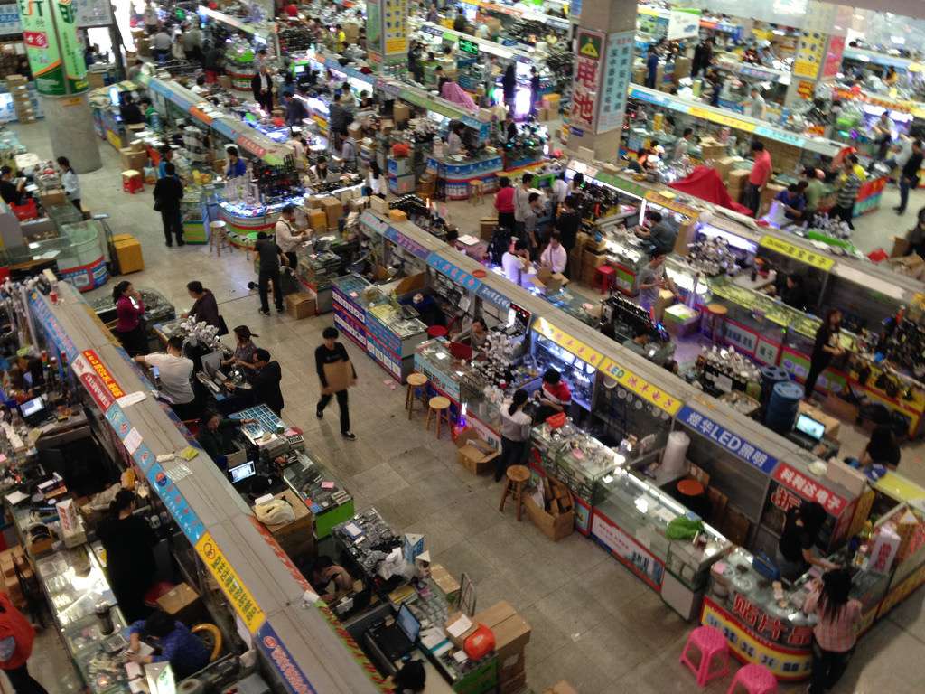Shenzhen electronics market
